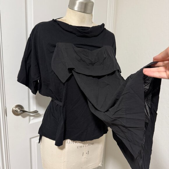 Vivienne Westwood Asymmetrical Draped Tee - Picture 6 of 13